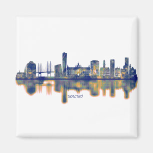 Malmo Skyline Magnet