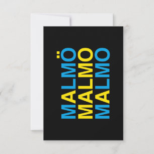 MALMO Svenska Flagga