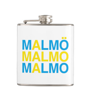 MALMO Svenska Flagga Fickplunta