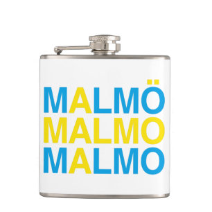MALMO Svenska Flagga Fickplunta