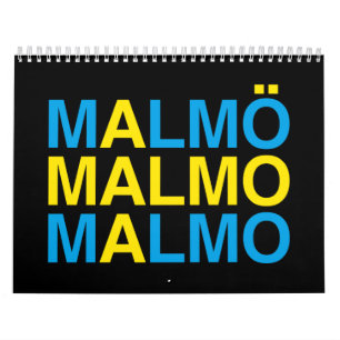 MALMO Svenska Flagga Kalender