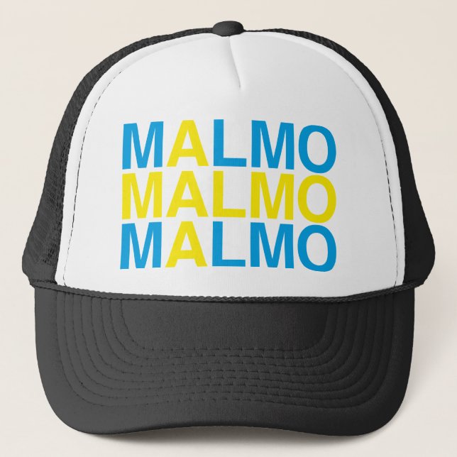 MALMO Svenska Flagga Keps (Framsida)