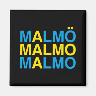 MALMO Svenska Flagga Magnet