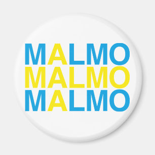 MALMO Svenska Flagga Magnet