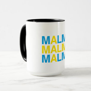 MALMO Svenska Flagga Mugg