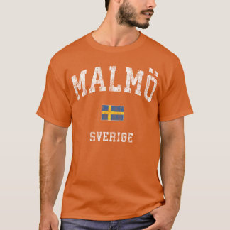 Malmö Sverige Athletic Sports pojke T Shirt