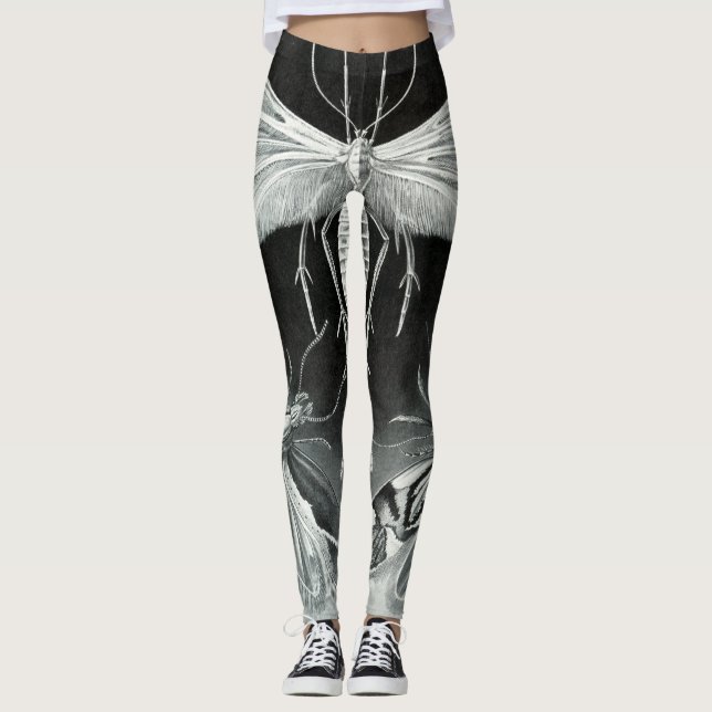 MalNaturalistdamasker Leggings (Framsida)