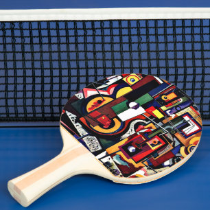 Målning av Amadeo de Souza-Cardoso Pingisracket