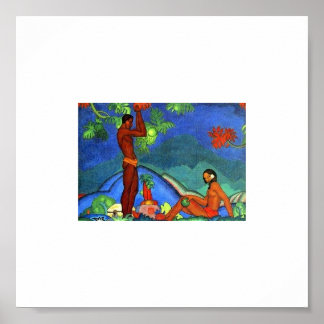 Målning av Arman Manookian circa 1920-talet. Hawai Poster