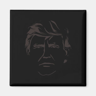 Målning av Donald Trump Magnet