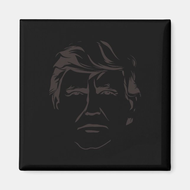 Målning av Donald Trump Magnet (Framsidan)