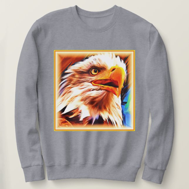 Målning av en bedövande Ansikte. Köp nu Lång Ärmad Tröja (Design framsida)