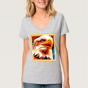 Målning av en bedövande Ansikte. Köp nu T Shirt