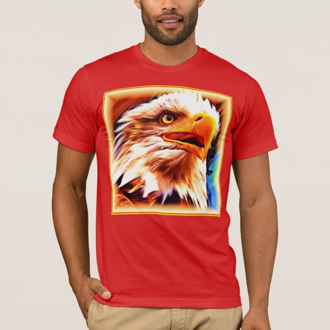 Målning av en bedövande Ansikte. Köp nu T Shirt (Framsida)
