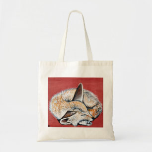 Målning av fennec Fox Tygkasse