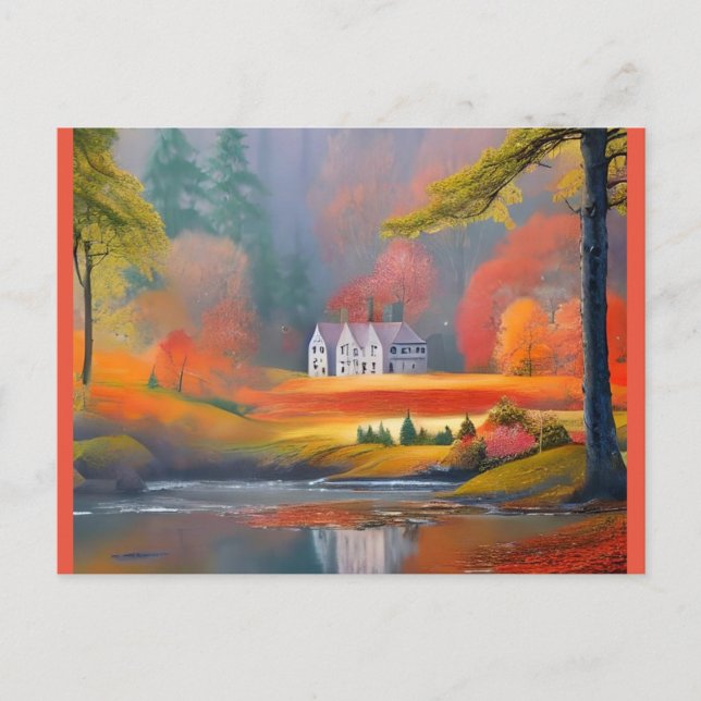 målning av gniststenstonger vykort (Framsida)