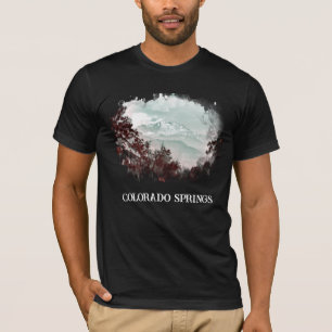 *~* Målning av Gräs-bergen Colorado Vår T Shirt
