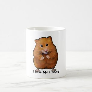 Målning av HAMSTEREN, älskar jag mitt Hammy Kaffemugg