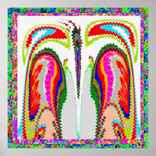 Målning av Kärlek anda Poster