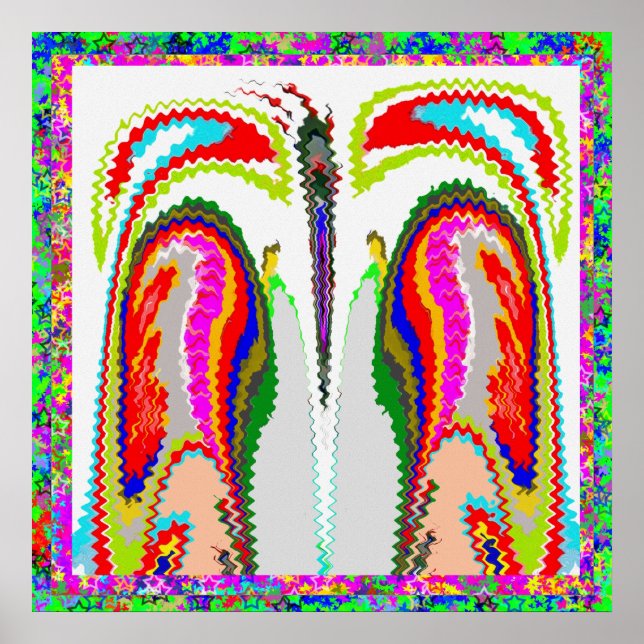 Målning av Kärlek anda Poster (Framsidan)