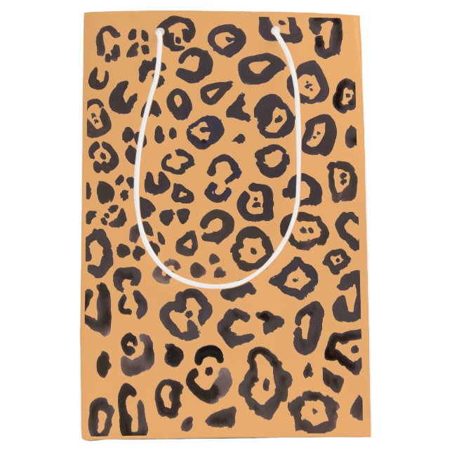 Målning av leopard Print Animal Mönster (Framsidan)