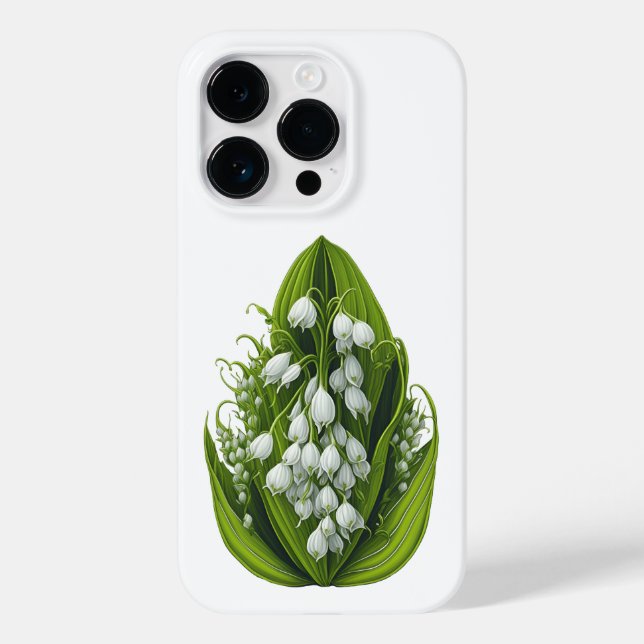 Målning av Lillies från Valley-iphone case (Baksida)