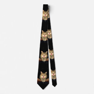 Målning av mattor - Cute Original Cat Art Slips
