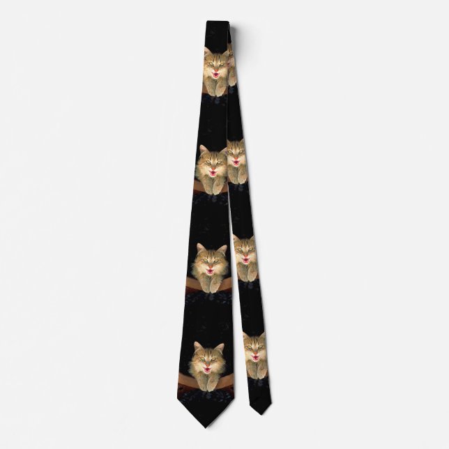 Målning av mattor - Cute Original Cat Art Slips (Framsida)