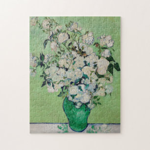 målning av Rosor Vincent van Gogh Pussel