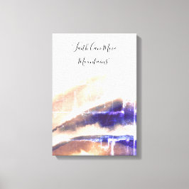 Målning av snyggt Brick Grungy Mountain Canvastryck