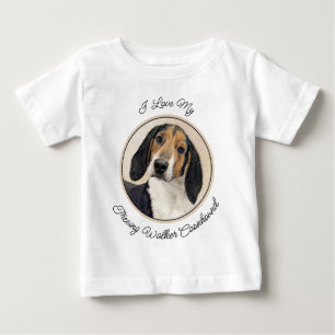 Målning av Treeing Walker Coonhound - Originalkons T Shirt
