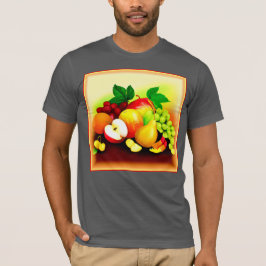 Målning av tropiska frukter. Köp nu T Shirt