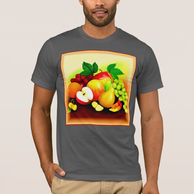 Målning av tropiska frukter. Köp nu T Shirt (Framsida)