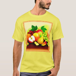 Målning av tropiska frukter. Köp nu T Shirt