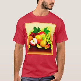 Målning av tropiska frukter. Köp nu T Shirt