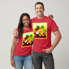 Målning av tropiska frukter. Köp nu T Shirt