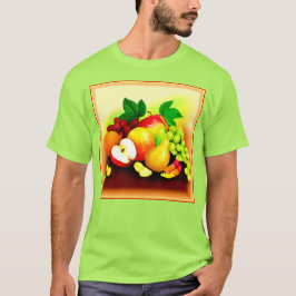 Målning av tropiska frukter. Köp nu T Shirt