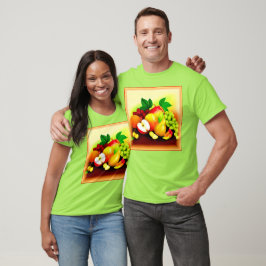 Målning av tropiska frukter. Köp nu T Shirt