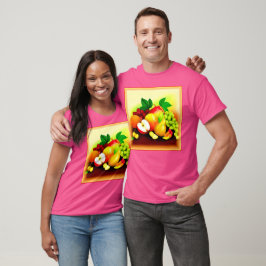 Målning av tropiska frukter. Köp nu T Shirt
