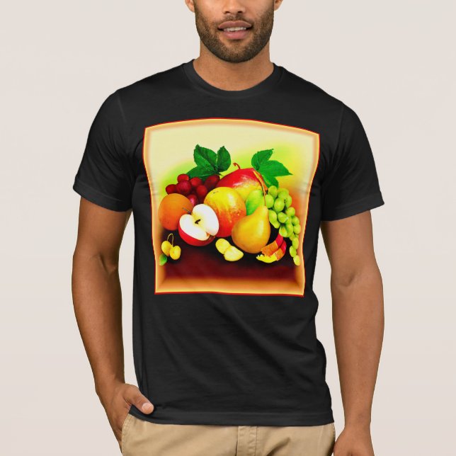 Målning av tropiska frukter. Köp nu T Shirt (Framsida)