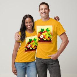 Målning av tropiska frukter. Köp nu T Shirt