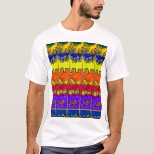 Målning av vinklad litiumsou t shirt