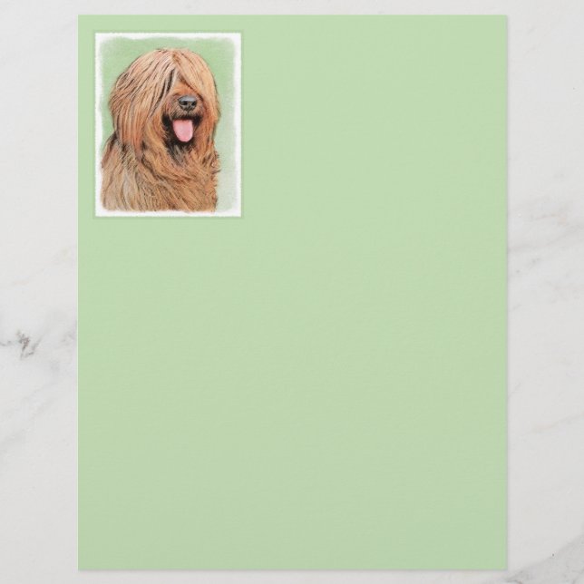 Målning - Cute Original Hund Art (Framsida)