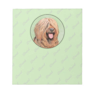 Målning - Cute Original Hund Art Anteckningsblock