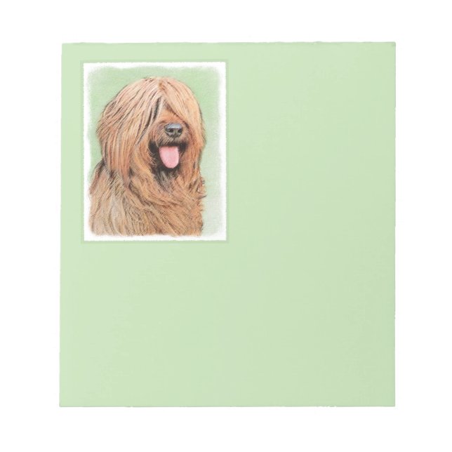 Målning - Cute Original Hund Art Anteckningsblock (Framsida)