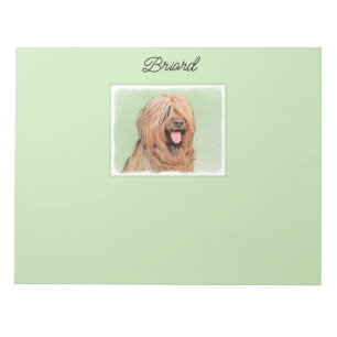 Målning - Cute Original Hund Art Anteckningsblock