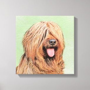 Målning - Cute Original Hund Art Canvastryck