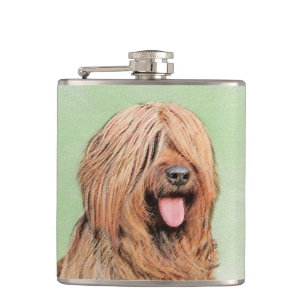 Målning - Cute Original Hund Art Fickplunta