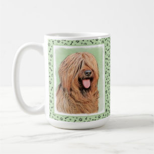 Målning - Cute Original Hund Art Kaffemugg