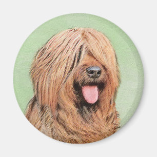 Målning - Cute Original Hund Art Magnet